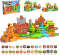 Magnetic Building Blocks for Kids Ages 3-12+, 137PCS STEM Educational Magnet Toys, Magnetic Tiles Build Cubes with Light Game, Ideal Gift for Toddlers Boys Christmas Birthday Girls