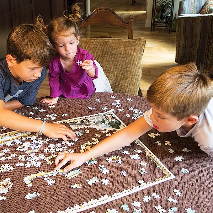 Colorado State Map Cardboard Jigsaw Puzzle - 1000 Pieces, Hand-Illustrated - Educational, Family Activity, Ages 7+, Includes Poster - 25.4 x 19.8