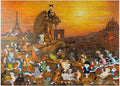 MyPuzzle Cats in Paris - Sven Hartmann - Premium 1000 Piece Jigsaw Puzzle for Adults