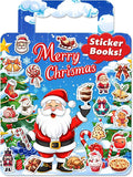 Reusable Sticker Book for Toddlers 2-4 Years, Stickers for Kids, Toddler Craft Activities, Toddler Travel Toys Ages 2+ Boy Girl Birthday Gifts - Christmas