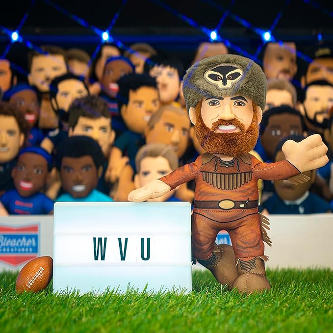 Bleacher Creatures West Virginia Mountaineers 10" Mascot Plush Figure - A Mascot for Play or Display