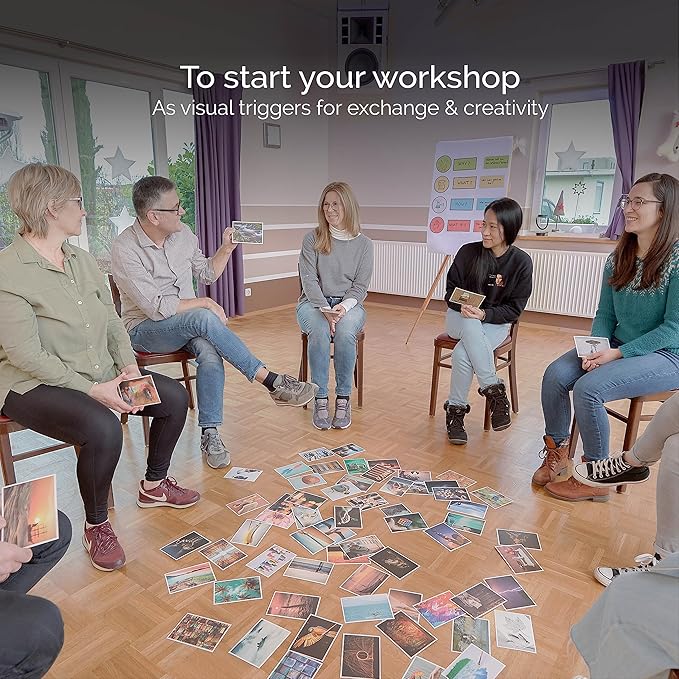 metaFox Coaching Postcards - Doorway Effect - 52 Cards to Spark Meaningful Conversations and Connections in Coaching and Therapy