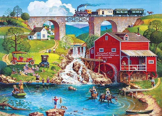 Masterpieces 1000 Piece Jigsaw Puzzle for Adults and Families - Labor Day 1909-19.25"x26.63"