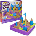 Kinetic Sand, Deluxe Beach Castle Playset with 2.5lbs Play Sand, Tools & Molds, Sensory Toys, Holiday Gifts & Stocking Stuffers for Kids Ages 3 and up