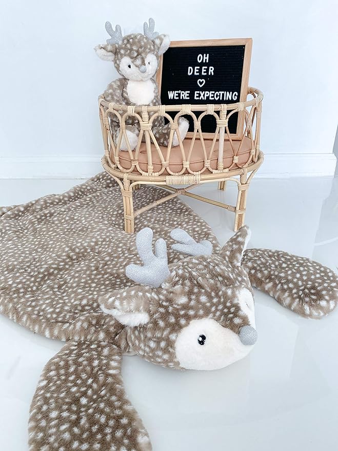 MON AMI Fiona The Fawn Stuffed Animal – 15”, Soft & Cuddly Stuffed Toy Animal for Little Girls/Boys, Great Gift for Kids of All Ages