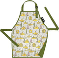 Urban Infant Little Helper Kids Apron - Children's Cooking Art Gardening - Great Gift for Toddler Boys and Girls