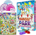 Number Park - Addition & Subtraction Math Games for Kids Ages 5-8 - Fun Educational Learning Game - Board Games for Kindergarten & Up - Gift