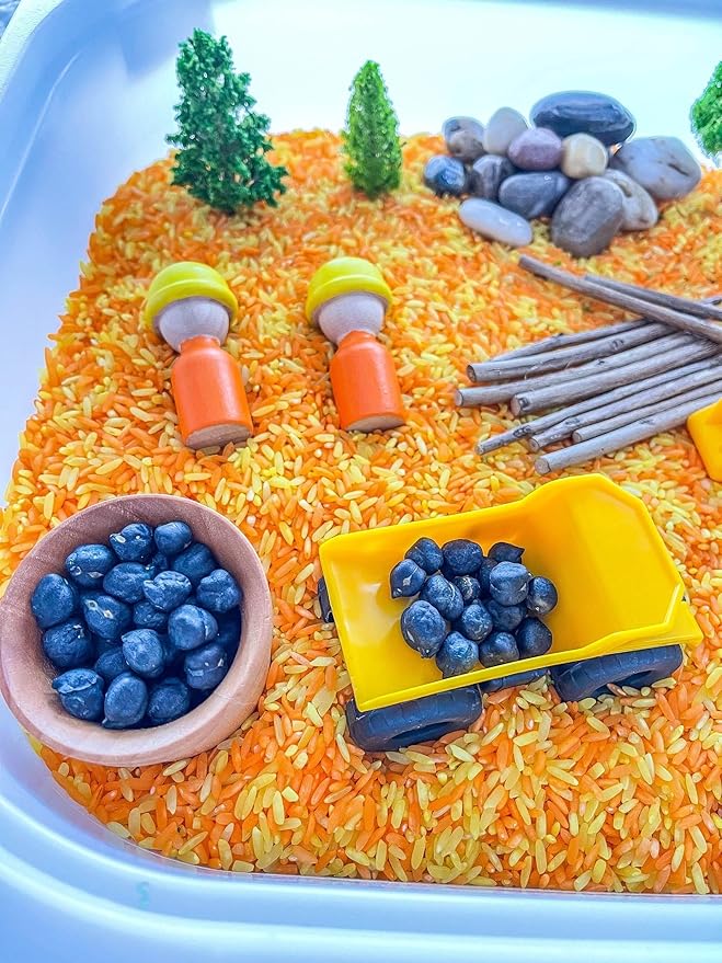 Kids Sensory bins Montessori sensory bin, sensory toys, Sensory bins, Sensory Bin For Preschoolers (Construction)