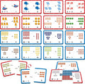 24 Set Addition & Subtraction Puzzles, Self-Correcting Matching Adding and Subtracting Puzzles, Educational Math Games Calculation Activities, Math Learning Toys for Preschool Kids