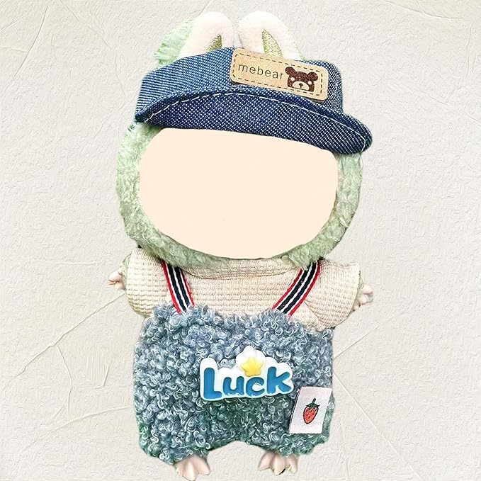 4 Pack—17cm Doll Clothes,Premium Doll Outfit with Accessories,Doll Princess Skirt,Cute Clothes Outfit for 17cm Dolls,End Dolls Fashion Clothing Set(No Dolls and Shoes) (Set V)