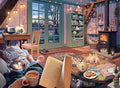 500 Piece Puzzles for Adults Cozy Room 20.5 x 15 Inch 500 Piece Jigsaw Puzzles for Kids Adults Puzzles 500 Pieces for Adults Holiday Educational Challenge Toy