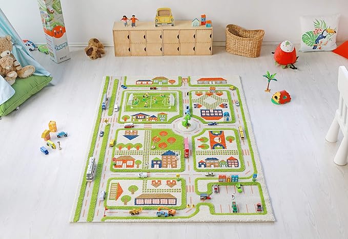 IVI Traffic Collection (Traffic Green, (Large) 71”L x 52.5”W)