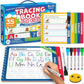 Preschool Learning Activities - Tracing Books for Kids Ages 3-5 - Toddler Handwriting Practice - Letter Tracing for Kids Preschool Kindergarten Workbooks 3-4, 4-5 Learning Books - 3 year old boy gift