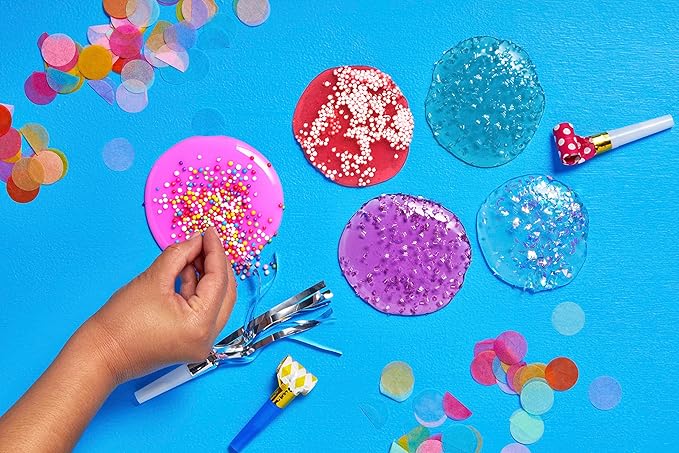 Elmer’s Gue Premade Slime Slime Kit Includes Fun Unique Add-Ins Party Pack 20 Count