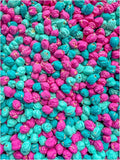 Colored Chickpeas for Sensory Play and Sensory Bins - Many Different Seasonal Colors (2 Cups, Summer 1)