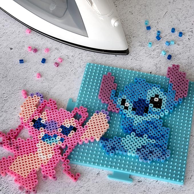 Perler Disney Stitch Kid's Crafts, Pattern Sizes Vary, Multicolor 4429