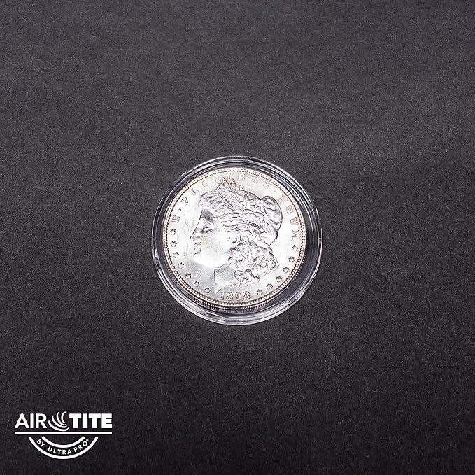 Air-Tite Holder H39 25ct Coin Holder/Coin Capsules - Protect & Display 39mm Collectible Coins, Direct Fit for 39mm Coins, Clear and Durable Protection for Collectible Coins Preserve Your Coins