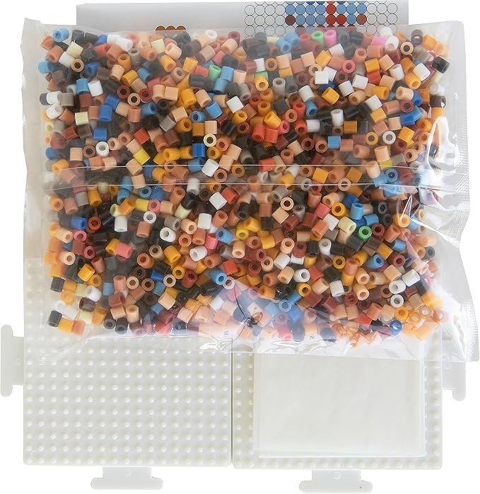 Perler 80-57046 Disney's The Lion King Fused Bead Craft Activity Kit, Includes 9 Patterns, Multicolor, 2004 Pieces
