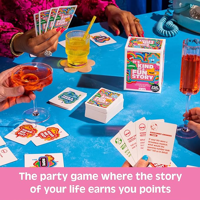 It’s Kind of a Fun Story – Adult Party Game & Storytelling Card Game with 320 Conversation Cards for Friends, Couples, Families, Game Nights, Bachelorette Parties, Pre-Games, and Happy Hours