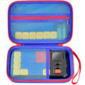 casmilee Case Compatible with Giiker Super Slide Brain Games, Brain Teaser Puzzles Organizer Storage Bag, Flow Slider Puzzle Game Holder (Blue)