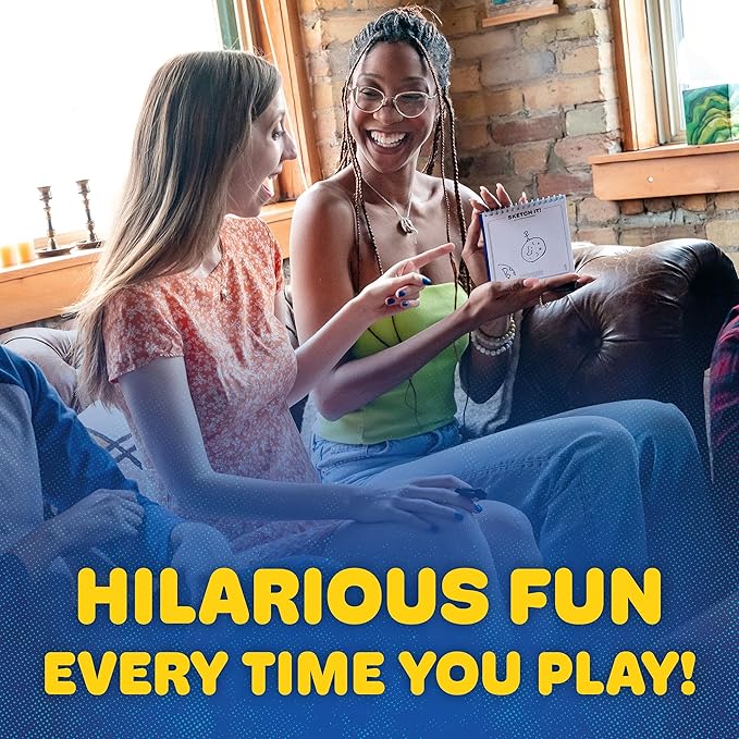 Telestrations 8 Player 2nd Edition Board Game, Award Winning Hilarious and Unpredictable Must Have Party Game with a New Look, Sketch What Your Read Then Guess What You Saw, 4-8 Players, Ages 10+