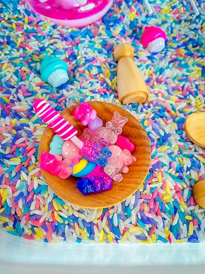 Sweets Sensory Bin For Children