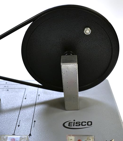 Eisco Labs Demonstration Motor Generator Activity Model (AC/DC) - Hand Powered
