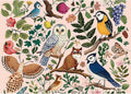 500 Pieces Puzzles for Adults Forest Birds Jigsaw Puzzles 500 Pieces Difficult Fun Owl and Floral Unique Beautiful Birds Flowers Family Puzzle Challenging Games Gift for Adults (21"x15")