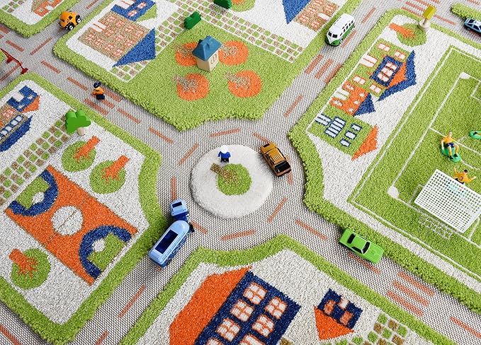 IVI Traffic Collection (Traffic Green, (Large) 71”L x 52.5”W)